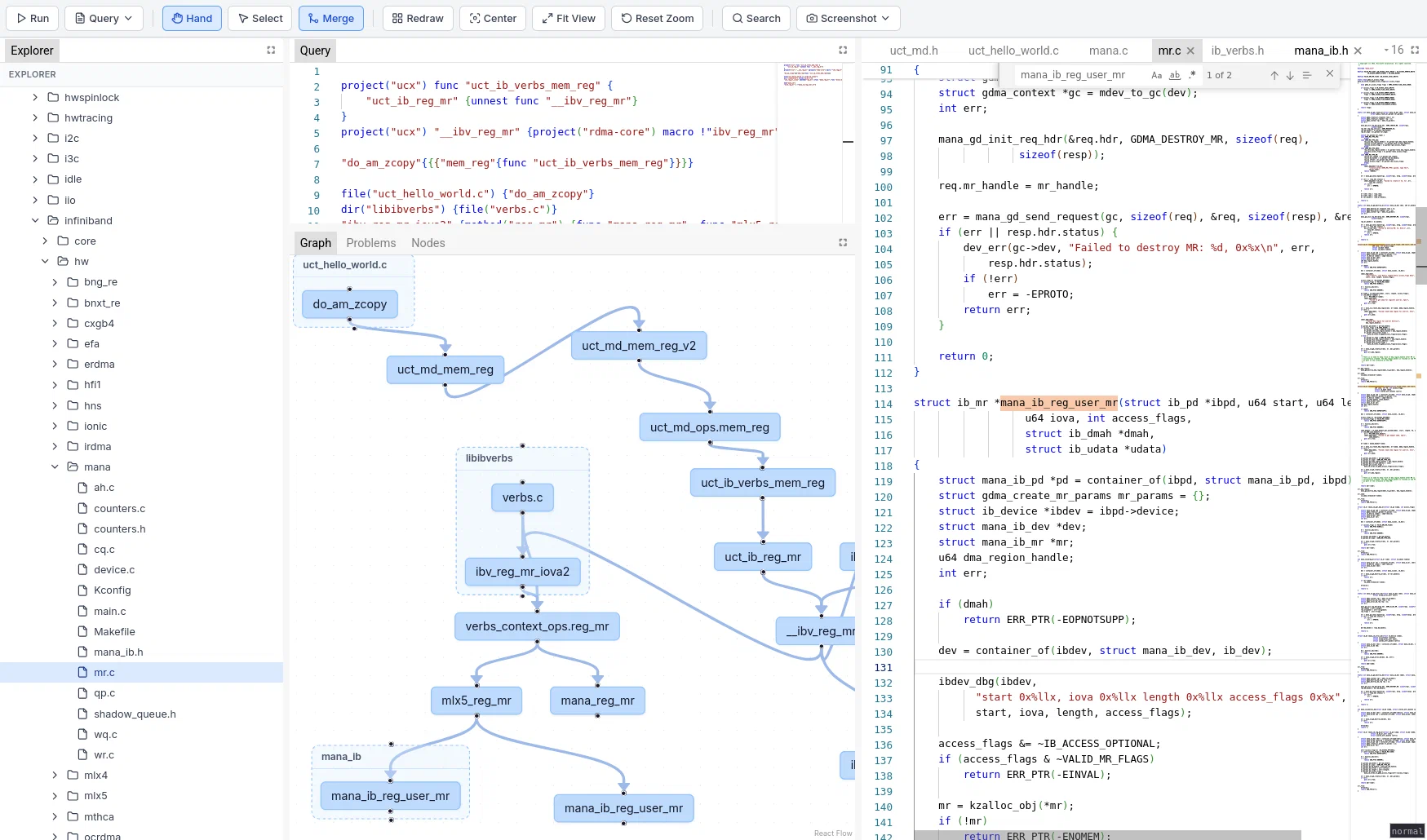 Codevyr Screenshot